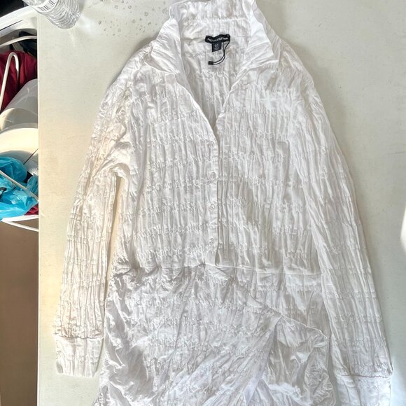 PrettyLittleThing Button Up Shirt Dress Size 16 - READ DESCRIPTION - Picture 1 of 14